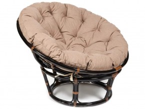 Кресло Papasan 23/01 W с подушкой Antique brown, экошерсть Коричневый в Покачах - pokachi.магазин96.com | фото