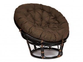 Кресло Papasan 23/01 W с подушкой Antique brown, ткань Коричневый в Покачах - pokachi.магазин96.com | фото