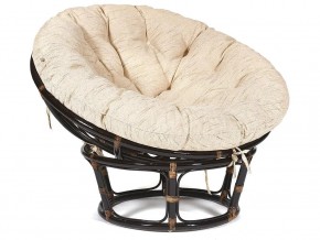 Кресло Papasan 23/01 W с подушкой Antique brown, ткань Старт в Покачах - pokachi.магазин96.com | фото