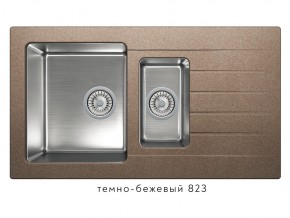 Мойка комбинированная Tolero twist TTS-890 Темно-бежевый 823 в Покачах - pokachi.магазин96.com | фото