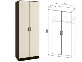 Шкаф 2 двери Ронда ШКР800.1 венге/дуб белфорт в Покачах - pokachi.магазин96.com | фото